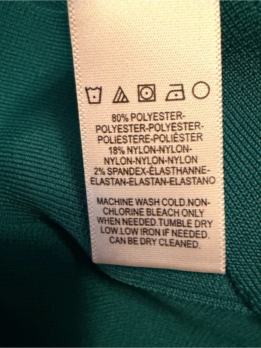 Dress The Population NWT Teal Bodycon Bandage Dress XS - Picture 10 of 10